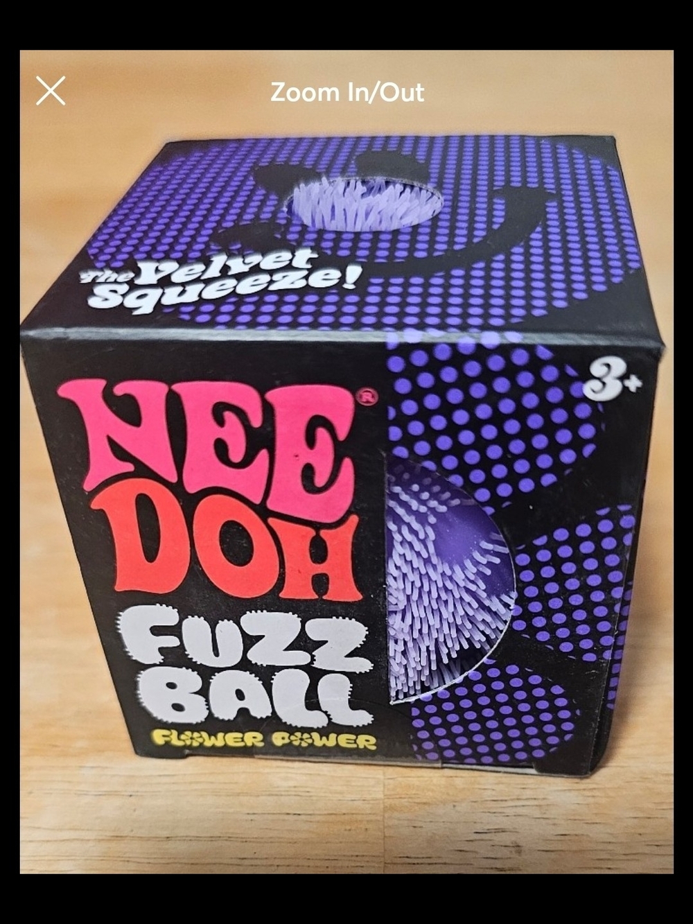 Nee Doh Flower Power Fuzz Ball